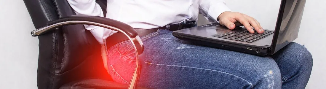 Πόνος στην περιοχή του πρωκτού σε καθιστή θέση από περιεδρικό συρίγγιο